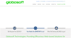 Desktop Screenshot of globosoft.com