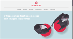Desktop Screenshot of globosoft.co.ao